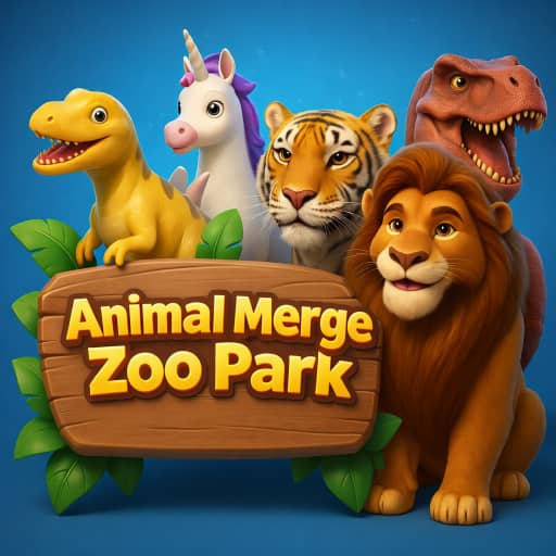 Animal Merge Zoo Park - Free Online Game