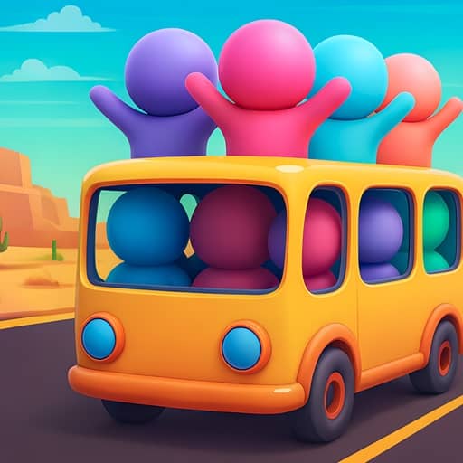 Bus Color Jam - Free Online Game