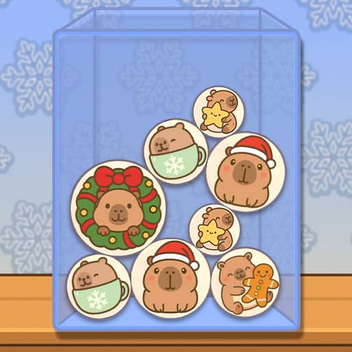 Capybara Xmas Merge - Free Online Game