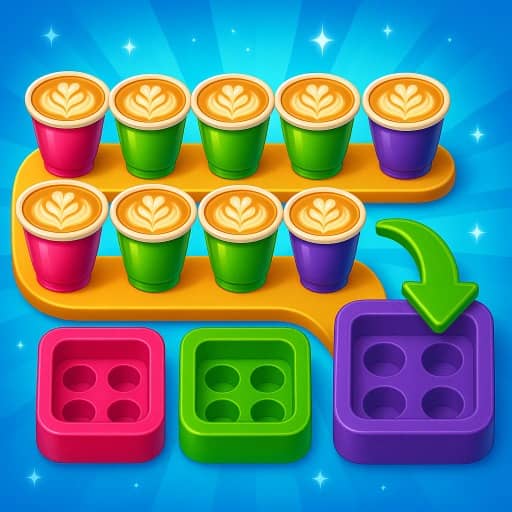 Coffee Color Blocks game icon