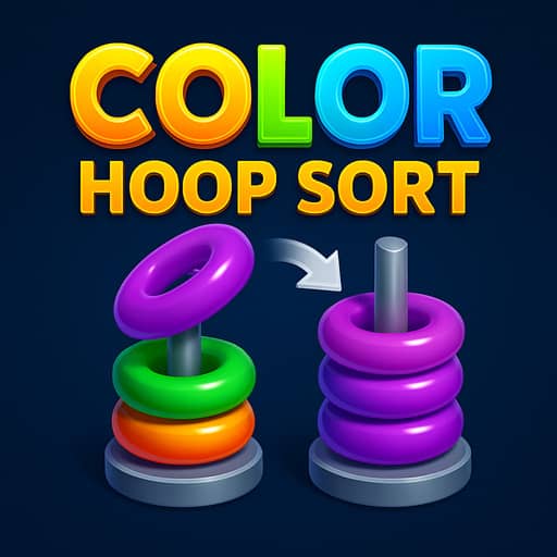 Color Hoop Sort - Free Online Game