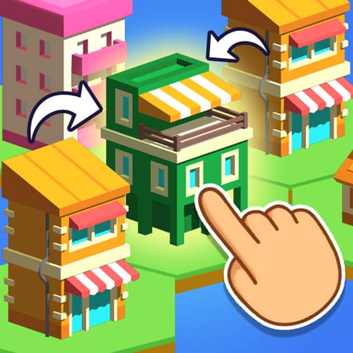 Crafty Town Merge City - Free Online Game