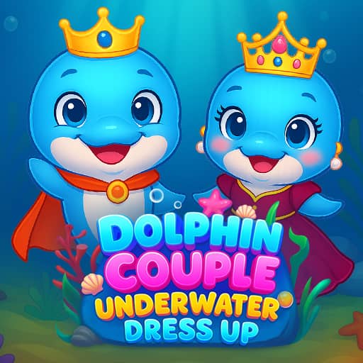 Dolphin Couple Underwater Dress Up - Free Online Game