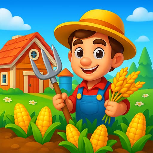 Family Idle Farm: Build & Harvest game icon