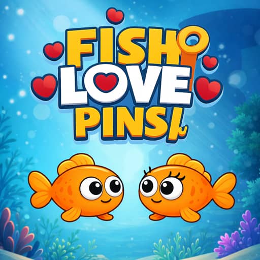 Fish Love Pins - Free Online Game