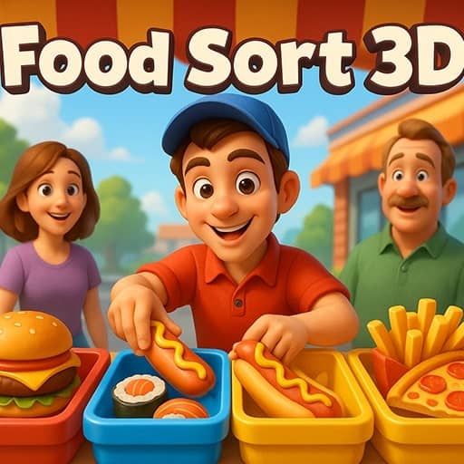 Food Sort 3D - Free Online Game