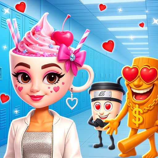 From Nerd to Popular Ballerina Cappuccina - Free Online Game