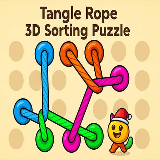 Hazel Tangle Rope 3D: Sorting Puzzle game icon