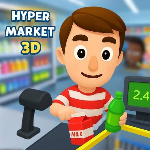 Hypermarket 3D: Store Cashier - Free Online Game