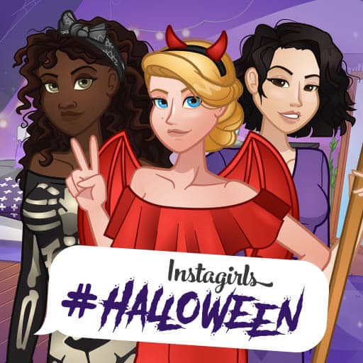 Instagirls Halloween Dress Up - Free Online Game