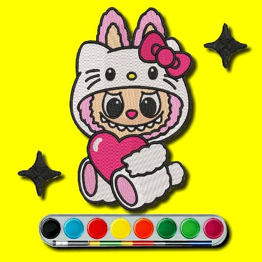 Labubu Coloring Adventure - Free Online Game