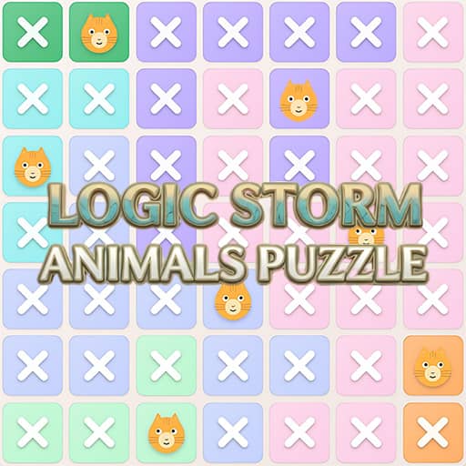 Logic Storm: Animals Puzzle - Free Online Game