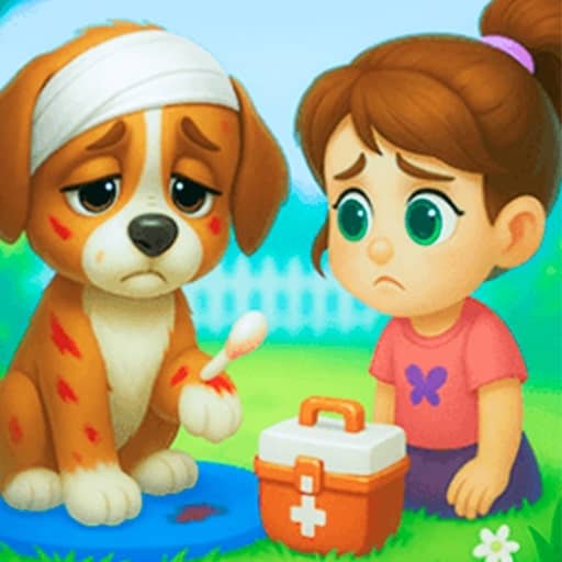 Lost Puppy Rescue and Care - Free Online Game