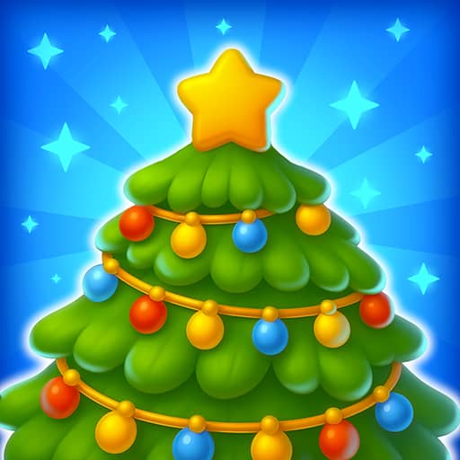 Magic Christmas Tree Match-3 - Free Online Game