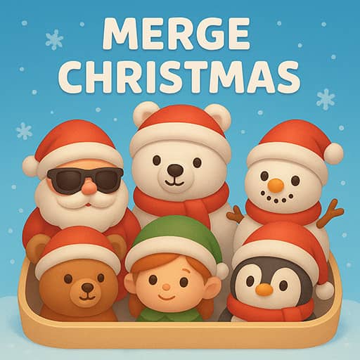 Merge Christmas game icon