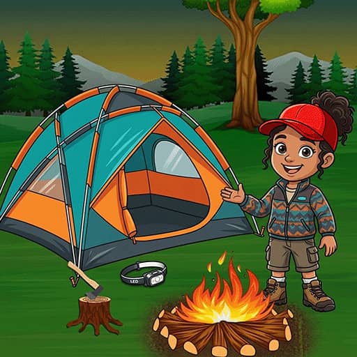 Mini Camping Adventure - Free Online Game
