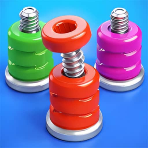 Nuts & Bolts Sort: Color Puzzle - Free Online Game