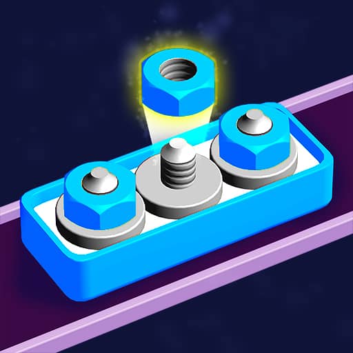 Nuts Stack Sort: Nuts & Bolts - Free Online Game