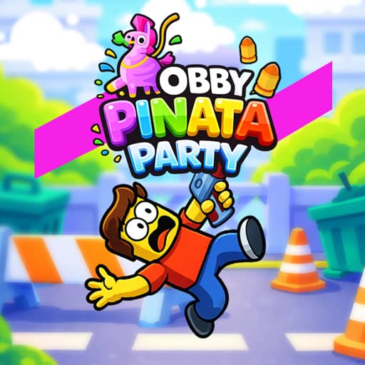 Obby Pinata Party - Free Online Game