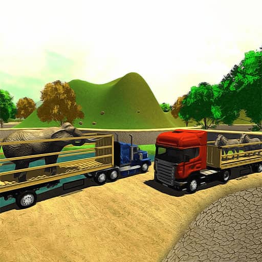 Offroad Animal Truck Transport Simulator 2020 - Free Online Game