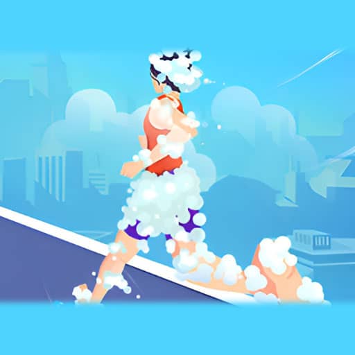 Running In Foam - Free Online Game