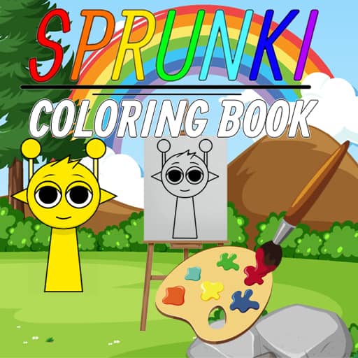 Sprunki Coloring Book - Free Online Game