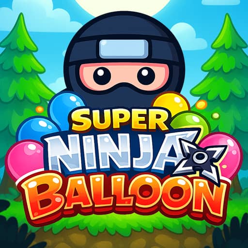 Super Ninja Baloon - Free Online Game