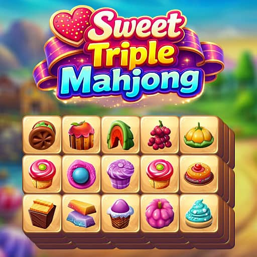 Sweet Triple Mahjong - Free Online Game
