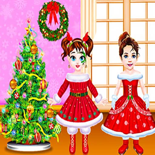 Taylor And Jessica Christmas Party - Free Online Game