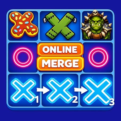 Tic Tac Toe Merge - Free Online Game
