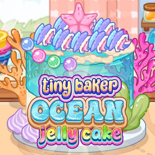 Tiny Baker Ocean Jelly Cake - Free Online Game