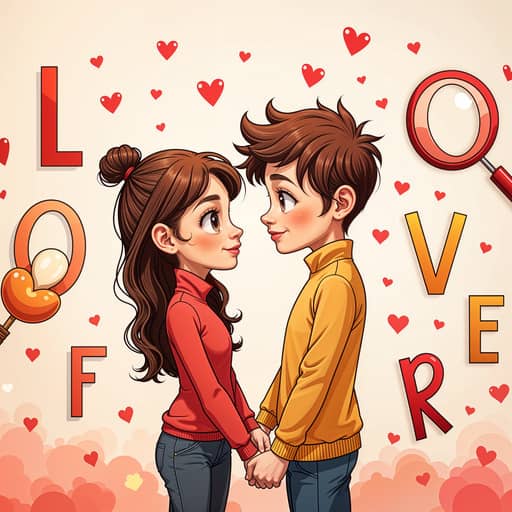 Valentines Hidden Alphawords - Free Online Game